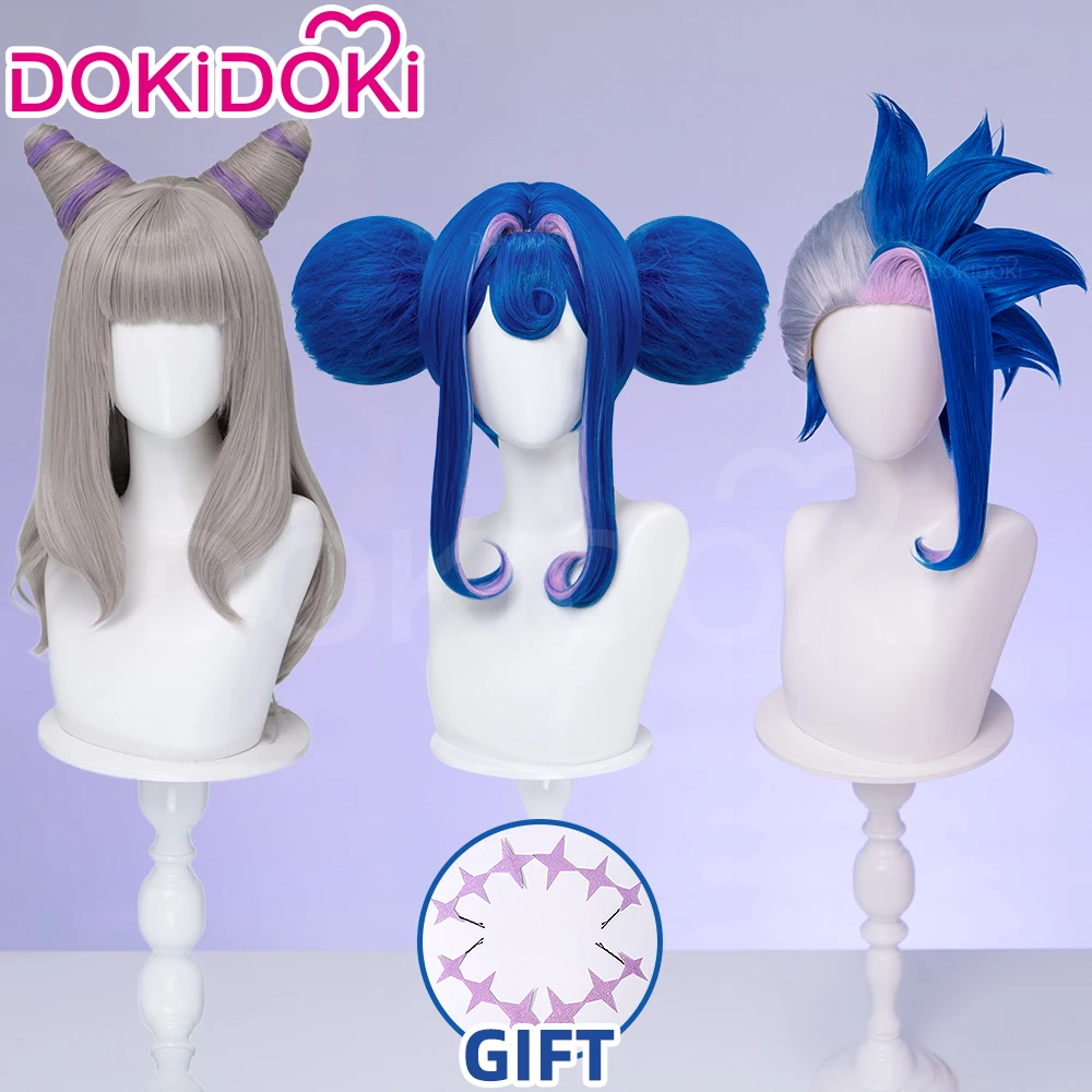 Anime Cosplay Blue Hair - EN STOCK Perruque Guinevere Olivia Anime
