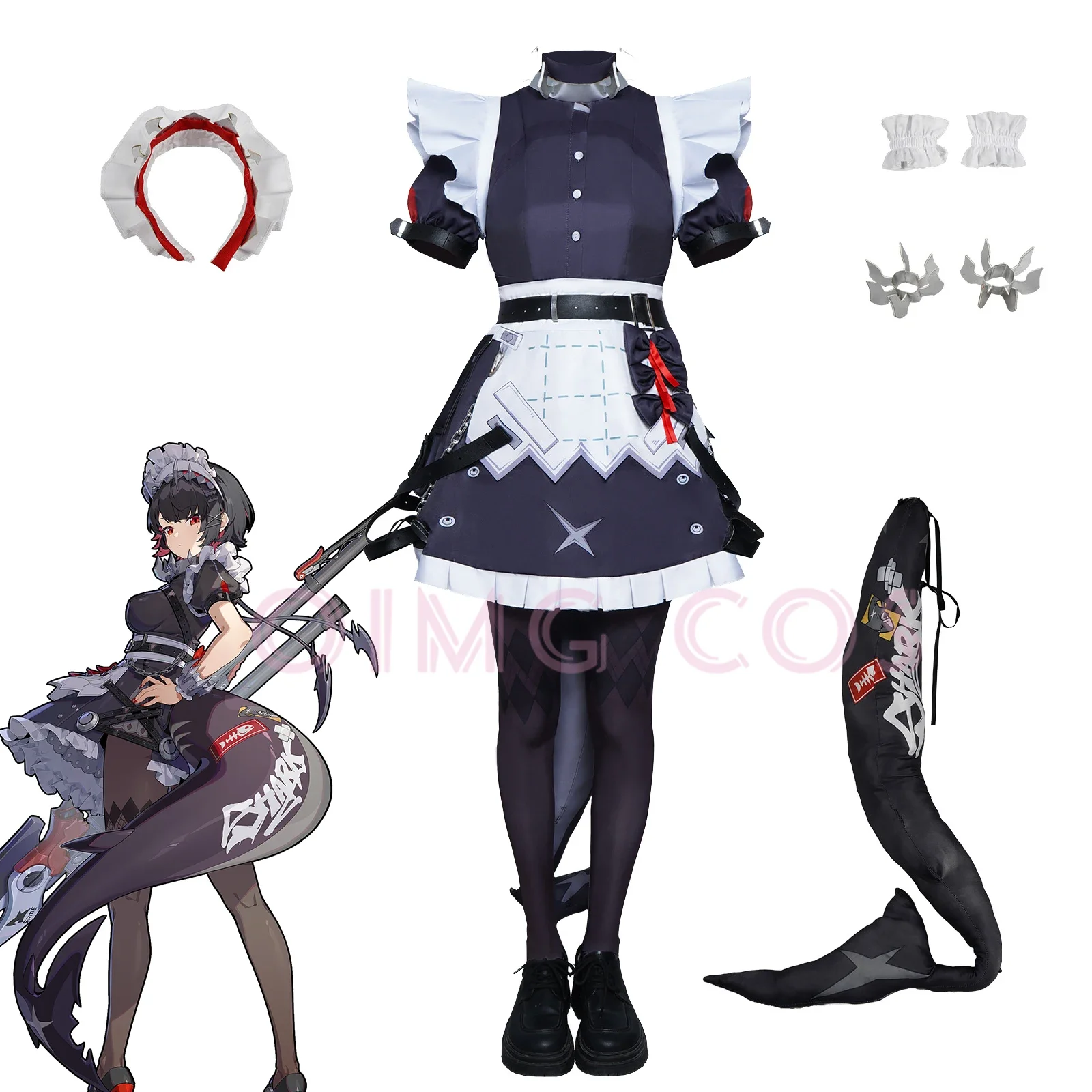 Anime Cosplay Ladies - Ellen Joe Zenless Zone zéro Cosplay