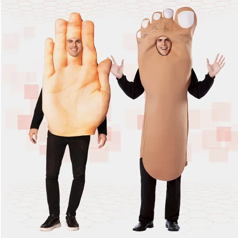 Anime Cosplay Couple - Costume d'Halloween Cosplay main pied tenues