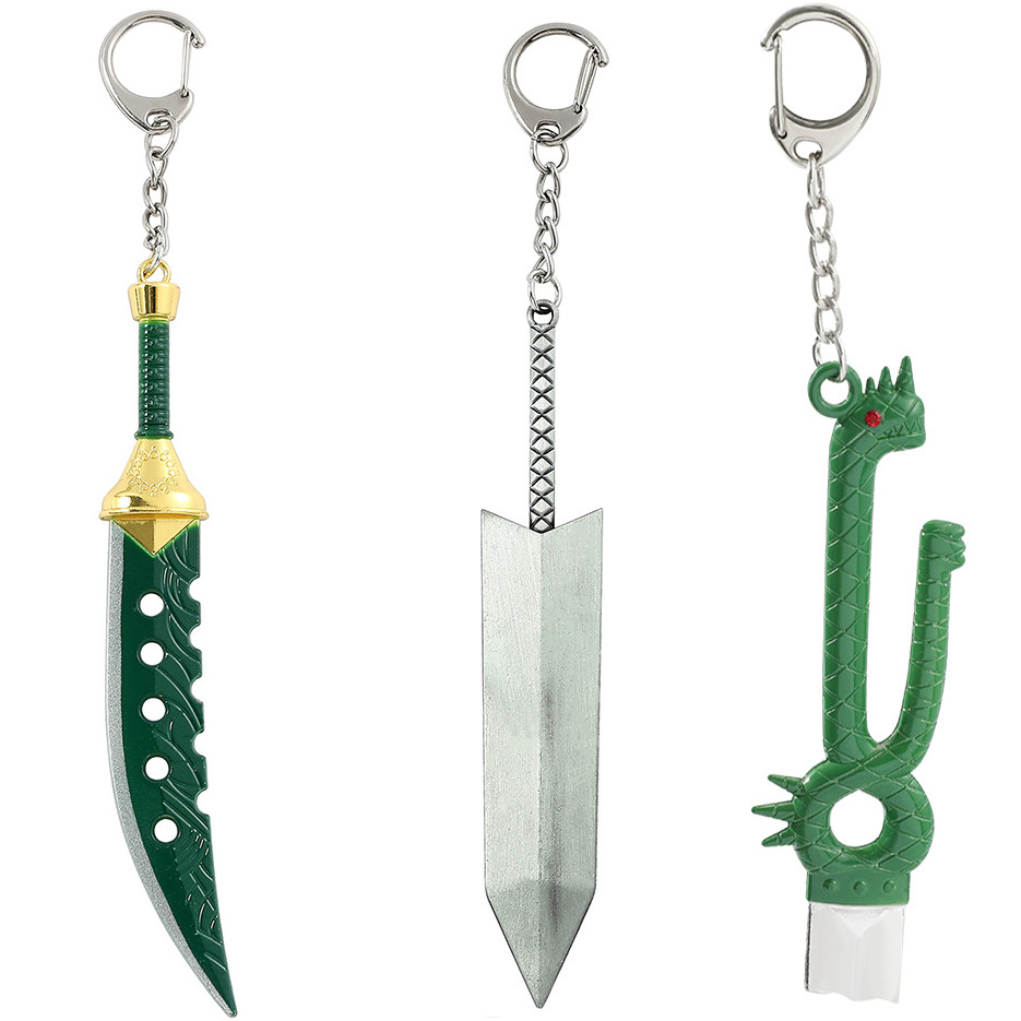 Anime Cosplay Idea - Porte-clés en métal avec personnage d'anime