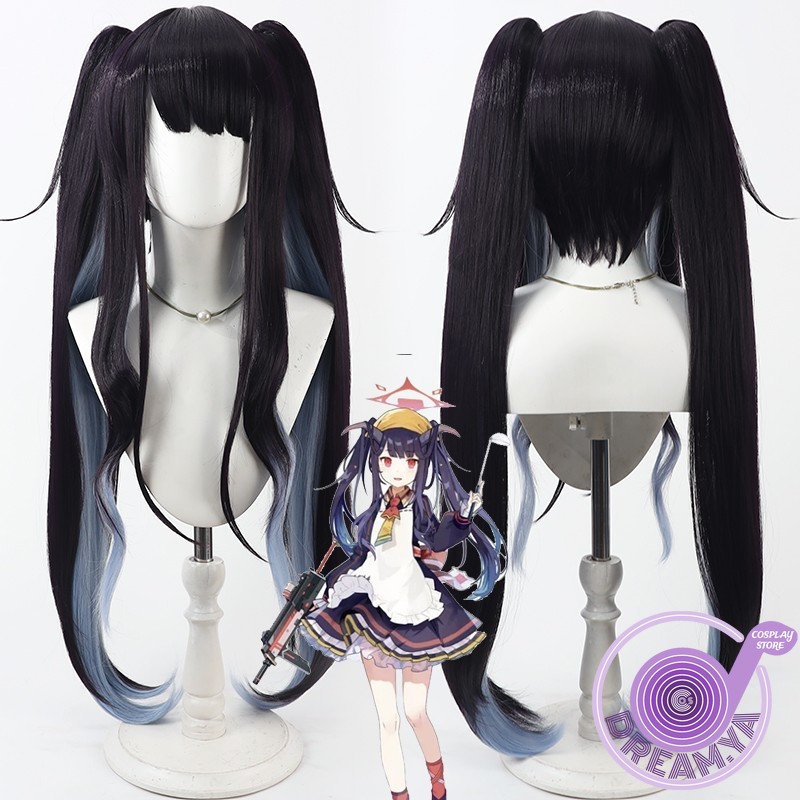 Anime Cosplay Blue Hair - Aikiyo Fuuka Cosplay perruque bleu archives