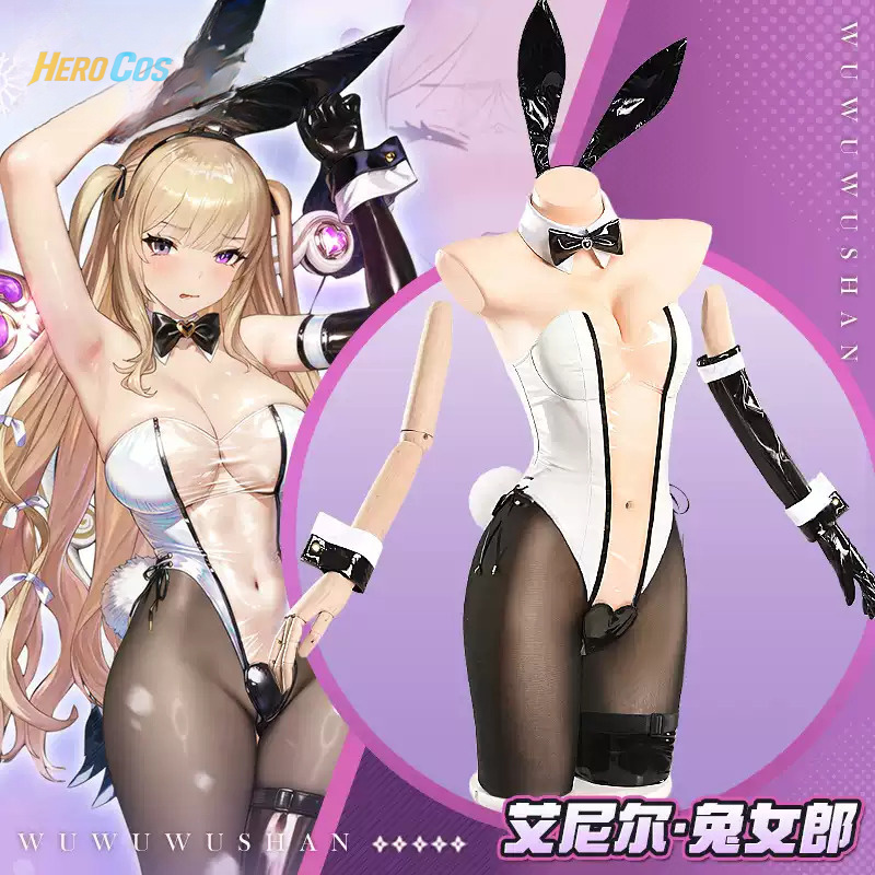 Anime Cosplay Jumpsuit - Costume de cosplay Game Browndust2 Aynil,