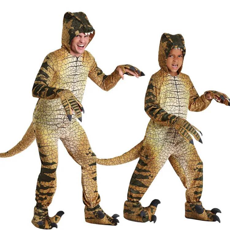 Anime Cosplay Jumpsuit - Costumes de dinosaure Tyrannosaurus pour enfants