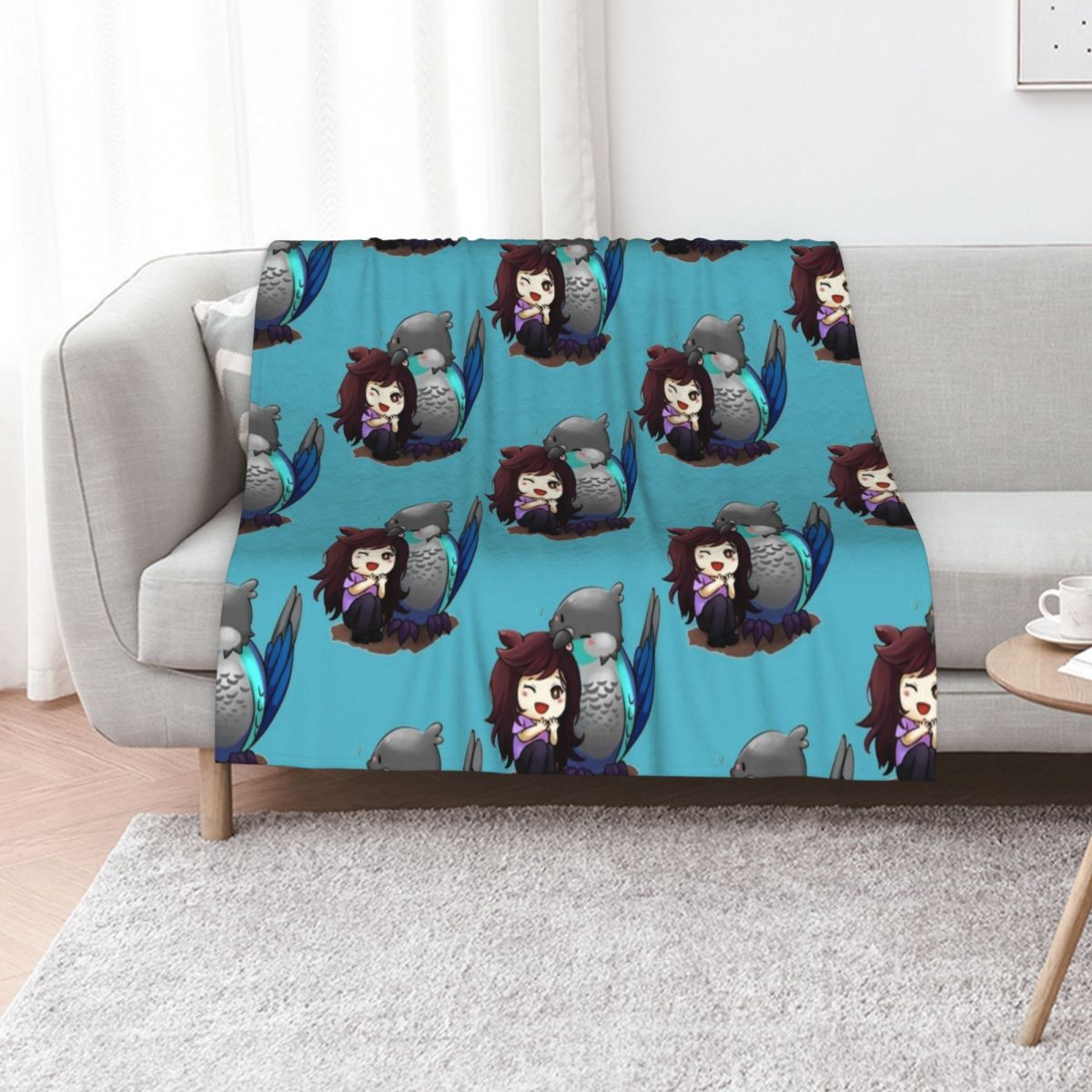 Anime Cosplay Idea - Couverture à motifs d'animaux, idéale pour