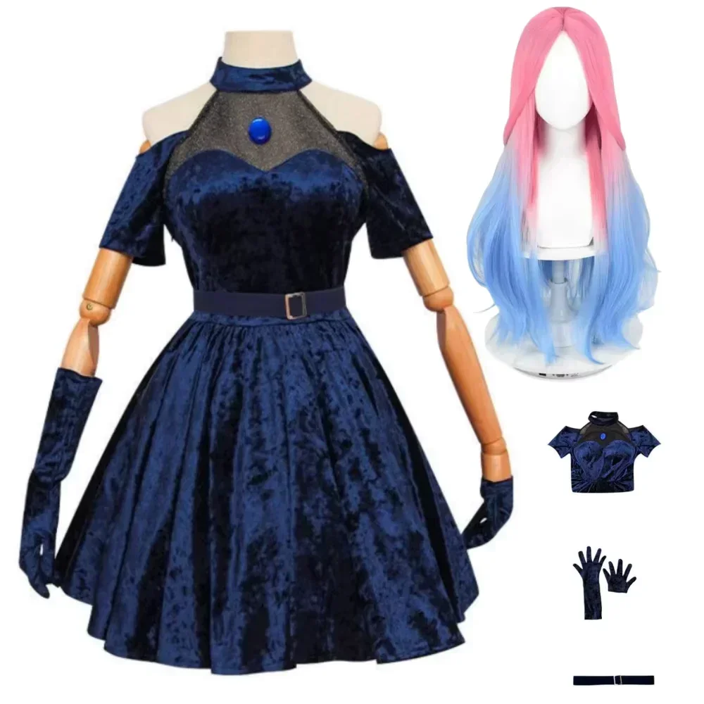 Costume de cosplay Mizi, costu - Anime Cosplay Blue Hair avis et prix