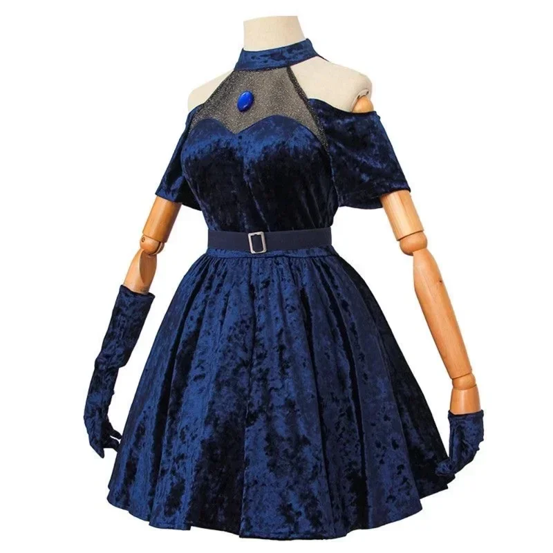 Costume de cosplay Mizi, costu - Anime Cosplay Blue Hair avis et prix
