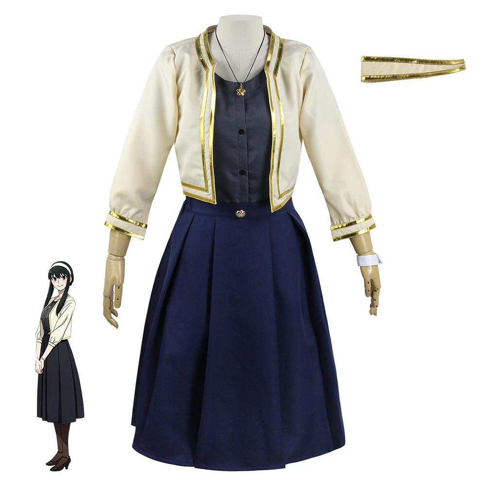 Costume de cosplay Yor Forger  - Anime Cosplay Blue Hair avis et prix