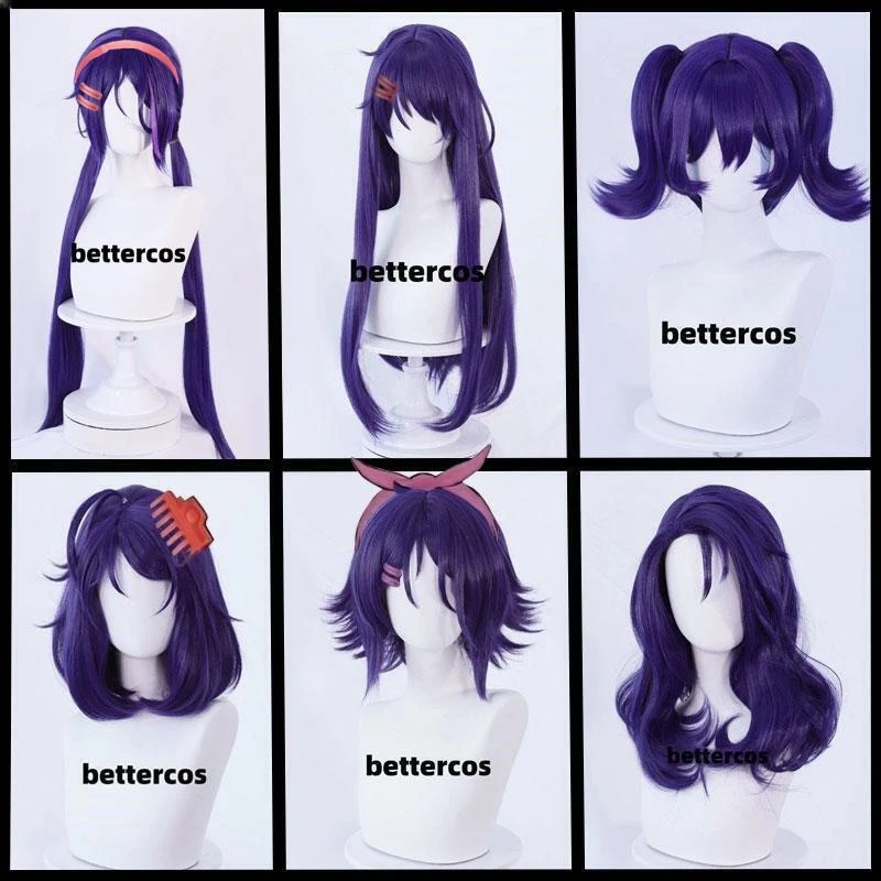 w,3;d'6.c\f/New7 Styles Game M - Anime Cosplay Blue Hair avis et prix