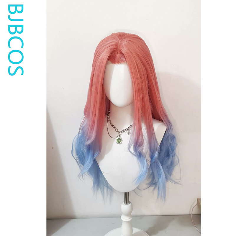 Perruque coiffée ‌ Perruque Co - Anime Cosplay Blue Hair avis et prix