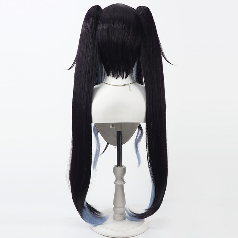 Aikiyo Fuuka Cosplay perruque  - Anime Cosplay Blue Hair avis et prix