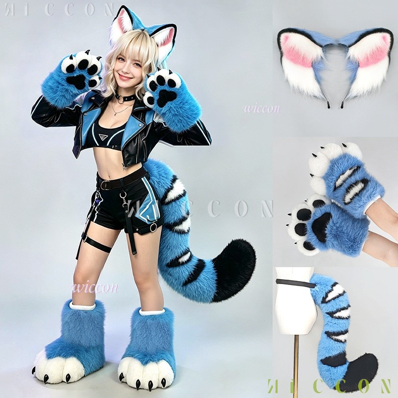 Derpyy Ensemble Oreilles et Qu - Anime Cosplay Ladies avis et prix