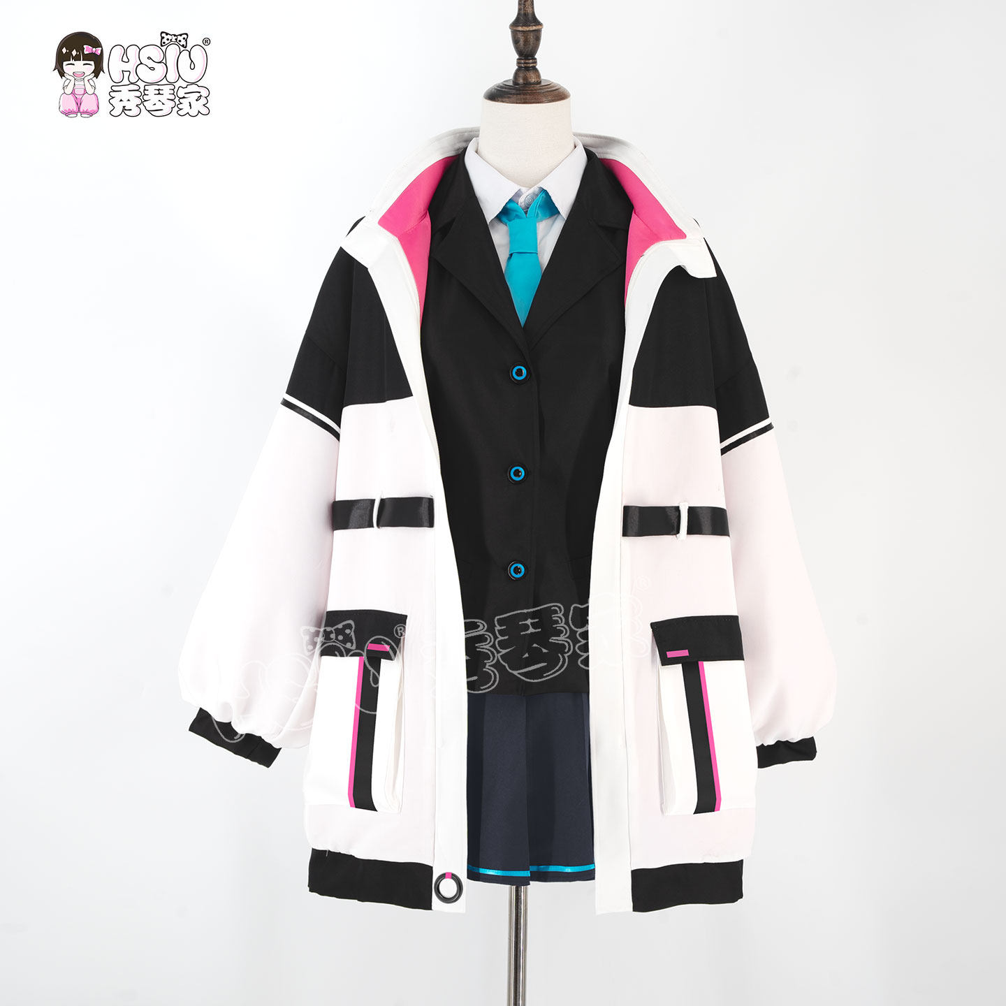 Costume de cosplay Blue Archiv - Anime Cosplay Blue Hair avis et prix